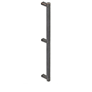 24" cc Select Knurled Appliance Rectangular Pull - Oil Rubbed Bronze