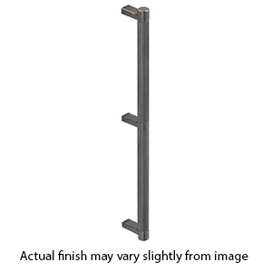 24" cc Select Knurled Appliance Rectangular Pull - Oil Rubbed Bronze