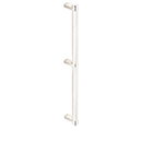24" cc Select Knurled Appliance Rectangular Pull - Polished Nickel