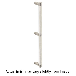 36" cc Select Knurled Appliance Rectangular Pull - Satin Nickel