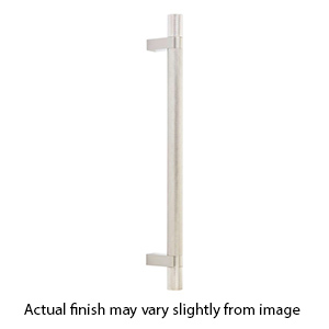 18" cc Select Knurled Appliance Bar Pull - Satin Nickel