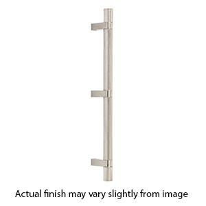 36" cc Select Knurled Appliance Bar Pull - Satin Nickel
