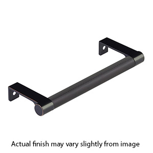 6.25" cc Select Knurled Cabinet Edge Pull - Oil Rubbed Bronze