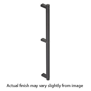 36" cc Select Smooth Appliance Rectangular Pull - Flat Black