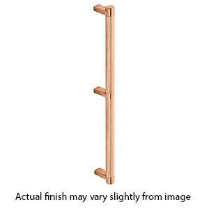36" cc Select Smooth Appliance Rectangular Pull - Satin Copper