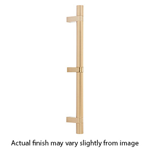 36" cc Select Smooth Appliance Bar Pull - Satin Brass