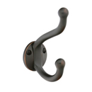 2606 - Traditional Brass - Robe Hook - Bronze