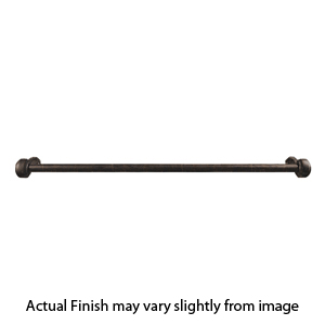 27024 - Tuscany - 12" Towel Bar - Rosette #12 - Medium Bronze