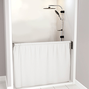 Wheelchair Accessible Swivel Shower Rod