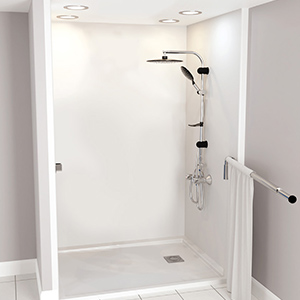 Wheelchair Accessible Swivel Shower Rod