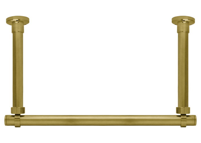 Suspended Rod w/Double Heavy Ceiling Support