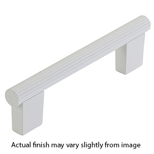 211043 - Aspero - 4" cc Round Cabinet Pull - Matte White