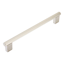211045 - Aspero - 8" cc Round Cabinet Pull - Brushed Nickel