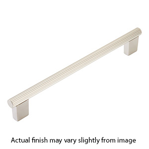 211045 - Aspero - 8" cc Round Cabinet Pull - Brushed Nickel