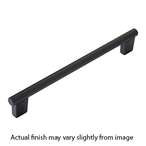 211045 - Aspero - 8" cc Round Cabinet Pull - Matte Black