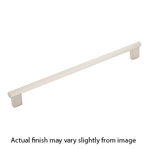 211046 - Aspero - 12" cc Round Cabinet Pull - Brushed Nickel