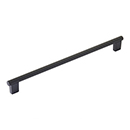 211046 - Aspero - 12" cc Round Cabinet Pull - Matte Black