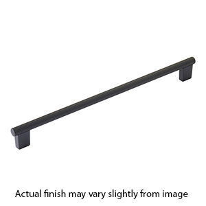 211046 - Aspero - 12" cc Round Cabinet Pull - Matte Black