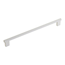 211046 - Aspero - 12" cc Round Cabinet Pull - Matte White