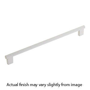 211046 - Aspero - 12" cc Round Cabinet Pull - Matte White