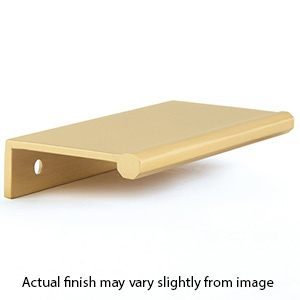 10022 - Baker - 5" cc Edge Pull - Satin Brass