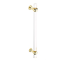 412-03 - Lumiere Transitional - 12" cc Appliance Pull - Polished Brass