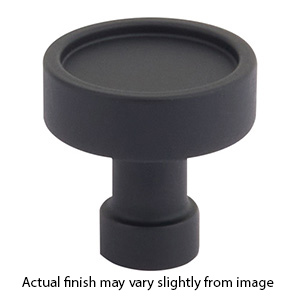 211114 - Noho - Round Cabinet Knob - Matte Black