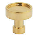211114 - Noho - Round Cabinet Knob - Unlacquered Brass