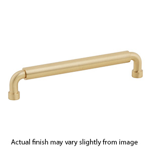 211088 - Noho - 6" cc Round Cabinet Pull - Satin Brass