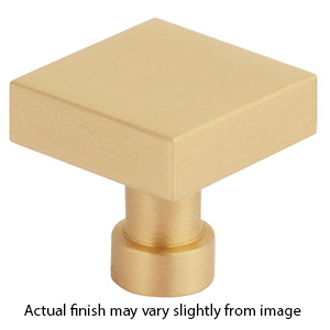 211115 - Noho - Square Cabinet Knob - Satin Brass