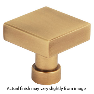 211115 - Noho - Square Cabinet Knob - Vintage Brass