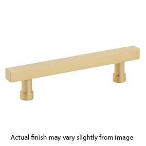 211079 - Noho - 4" cc Square Cabinet Pull - Satin Brass