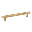 211081 - Noho - 6" cc Square Cabinet Pull - Vintage Brass