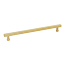 211083 - Noho - 10" cc Square Cabinet Pull - Unlacquered Brass