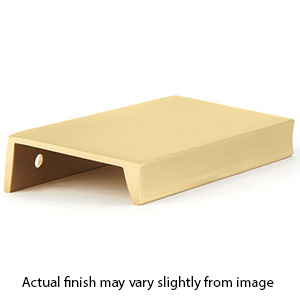 10010 - Sabre - 3" cc Edge Pull - Satin Brass