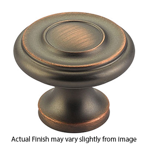 704-AUB - Colonial - 1 1/2" Cabinet Knob - Aurora Bronze