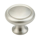 711-15 - Country - 1 1/4" Cabinet Knob - Satin Nickel