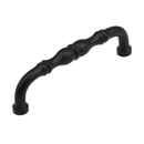 747-FB - Colonial - 4" Cabinet Pull - Flat Black