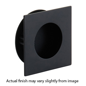 211009 - Urbano - 3" Square Recessed Pull - Matte Black