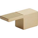 211006 - Urbano - Finger Cabinet Knob - Satin Brass