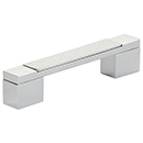 211001 - Urbano - 4" cc Cabinet Pull - Polished Chrome