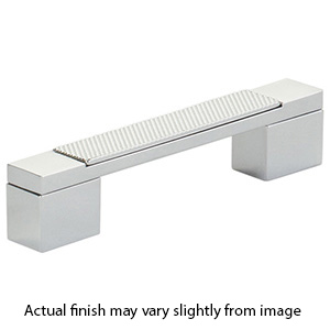 211001 - Urbano - 4" cc Cabinet Pull - Polished Chrome