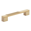 211002 - Urbano - 6" cc Cabinet Pull - Satin Brass