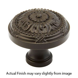 752 10B - Versailles - 1 1/2" Cabinet Knob - Oil Rubbed Bronze