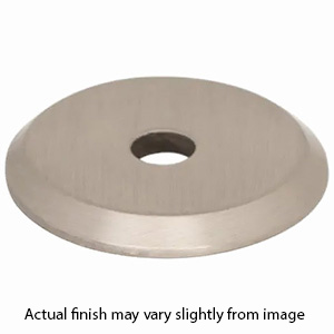 TK3350BSN - Brockwell -  1" Cabinet Knob Backplate - Brushed Nickel