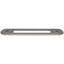 TK3352AG - Brockwell - 3.75" Cabinet Pull Backplate - Ash Gray