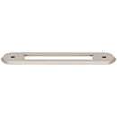 TK3352BSN - Brockwell - 3.75" Cabinet Pull Backplate - Brushed Nickel