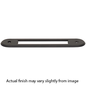 TK3352BLK - Brockwell -  3.75" Cabinet Pull Backplate - Flat Black