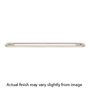 TK3356BSN - Brockwell -  8-13/16" Cabinet Pull Backplate - Brushed Nickel