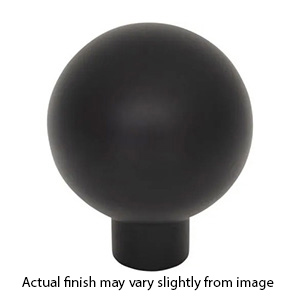 TK3340BLK - Brockwell -  1-1/8" Cabinet Knob - Flat Black